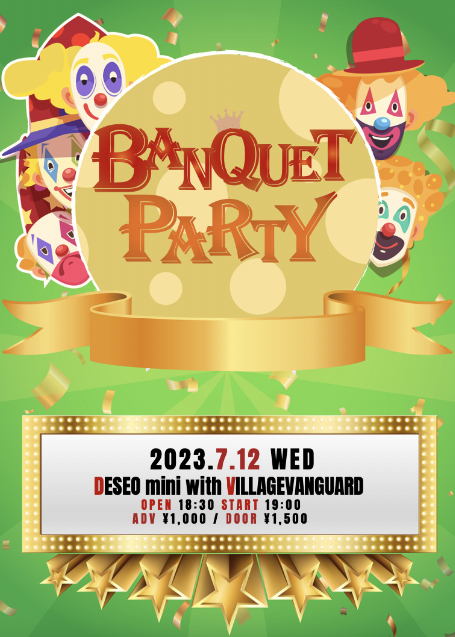 BANQUET PARTY in TOKYO